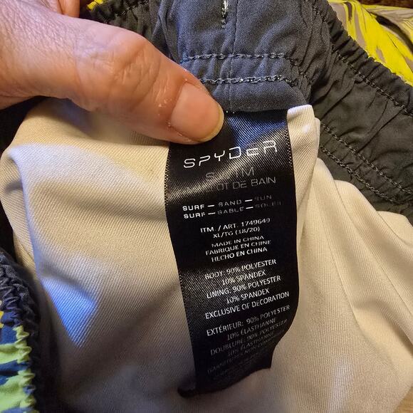 Spyder abstract swimtrunks - Picture 4 of 5